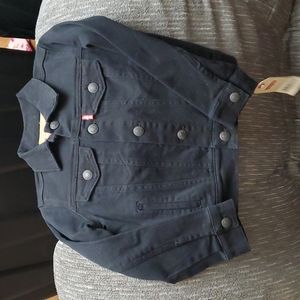 Levi's Black Jean Jacket Size 5T